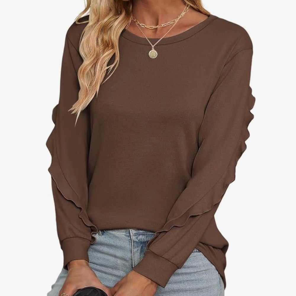 Brown Women's Top